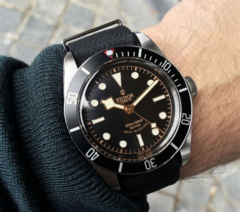 tudor heritage black bay replica|tudor black bay bezel.